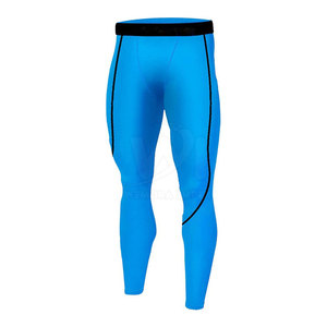 Combinaisons de compression professionnelles pour hommes fabriquées au Pakistan en Spandex/Polyester respirant de haute qualité, logo personnalisé OEM, vente en gros - Product Image 3