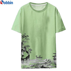 T-shirt grande taille pour homme, style simple, tenue de couple, t-shirt décontracté ample pour homme, personnalisable, imprimé amusant de dessin animé, manches courtes, été - Product Image 1