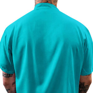 Chaleco de barbero transpirable de poliéster, uniforme de barbero clásico personalizable, chaqueta de trabajo para salón de belleza para hombre - Product Image 5