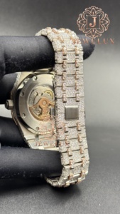 Reloj de Diamantes Moissanite Estilo Hip Hop al por Mayor para Distribuidores de Joyería, Boutiques de Moda y Vendedores en Línea Disponible para la Venta - Product Image 2