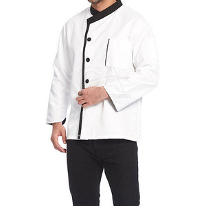 Ensemble d'uniformes de cuisine pour hommes, personnel de restauration, hôtel, traiteur - Vêtements de travail professionnels, veste, pantalon, tablier - Product Image 3