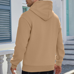 Hoodie Homme Oversize Tendance de Qualité Supérieure, Couleur Unie, Tissu Doux, Logo, Meilleure Vente - Product Image 3