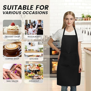 Delantal Unisex de Cuero Genuino Transpirable de Secado Rápido con Bolsillo, Impresión de Logotipo, Uniforme de Trabajo a la Moda, Personalizable, OEM, Ropa de Trabajo al por Mayor - Product Image 4