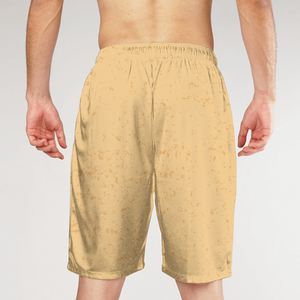 Shorts de Baño para Hombre, a Rayas, de Secado Rápido, con Cordón Ajustable, Casuales, con Estampado Rojo y Negro, Cintura Media, Tejido de Poliéster - Product Image 4