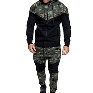 Nouveaux Survêtements à Capuche Camouflage Personnalisables avec Logo, 100% Coton French Terry, Écologiques et Respirants, Design 2-en-1 (Pantalon de Survêtement et Sweat à Capuche) - Product Image 2