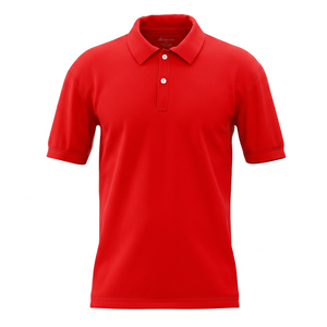 Camiseta de Manga Corta para Hombre, Color Verde Sólido, Transpirable, Tejido de Punto Comprimido, Estilo Casual, Tela Teñida Lisa - Product Image 2