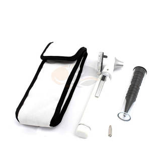 Dispositif d'examen portable en acier inoxydable à fibre optique avec LED pour inspection visuelle claire du conduit auditif et du tympan - Product Image 1