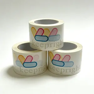 Autocollant de transfert de logo en PP imperméable imprimé sur mesure pour boîtes en verre - Product Image 1