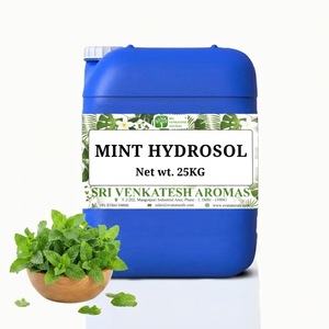 Mint Hydrosol Botanical <b>Water</b> Steam Distilled Floral <b>Water</b> for Cosmetic Personal Care Formulations and Bulk Supply - Product Image 1