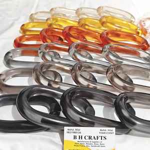 Nouvelles chaînes en résine colorées en gros, maillons de chaîne en résine en vrac pour la décoration, accessoires de chaîne en résine - Product Image 3