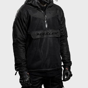 Sweat à capuche personnalisé pour motards, blindé et rembourré, Streetwear, hiver, polaire, moto, sweat à capuche à bas quantité minimale de commande - Product Image 1