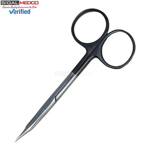 Tijeras de Tenotomía Supercut Stevens 4.5, Hojas Rectas Largas, Acero Inoxidable Alemán, Instrumentos Quirúrgicos Manuales de Primera Calidad - Product Image 2