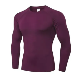 <b>Men</b>’s <b>Compression</b> <b>Shirt</b> Short Sleeve Athletic Workout <b>Shirt</b> <b>for</b> Gym Fitness Training Running Sports Performance and Muscle - Product Image 2