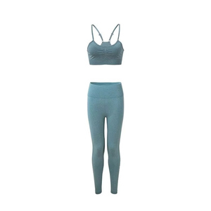 Vêtements de sport sans couture pour hommes et femmes, ensembles de fitness boostant la transpiration, en provenance du Pakistan - Product Image 4