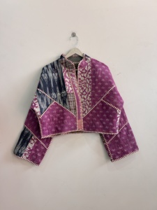 Wholesale Lot Of Assorted Handmade Kantha <b>Jacket</b> Vintage Reversible Boho <b>Jacket</b> <b>Short</b> Length Kiara Cut <b>Jacket</b> - Product Image 5