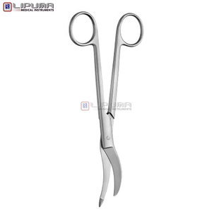 Tijeras para Episiotomía WALDMANN, Quirúrgicas, Obstétricas, Ginecológicas, 18 cm de Longitud, Instrumentos Médicos de Acero Inoxidable de Alta Calidad - Product Image 3