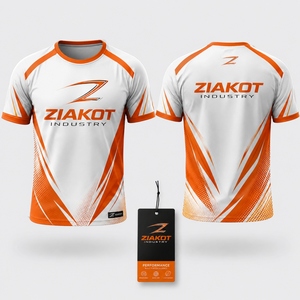 Camiseta Deportiva ZIAKOT para Hombre, Diseño Nuevo, Patrón de Graffiti Personalizado, Morado-Rosa, Figuras Geométricas Creativas en 3D y Puntos - Product Image 2