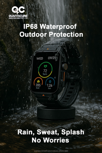 2025 fn07 L81 vuông Smartwatch 1.95 "BT cuộc gọi ble5.2 thể thao ngoài trời Tracker 340mAh HR SpO2 BP ngủ fitcloudpro tập thể dục đồng hồ - Product Image 2