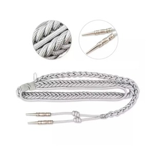 Insignia de blazer bordada a mano con hilo de oro de tamaño personalizado / Insignias bordadas a mano con hilo de oro personalizadas al por mayor y económicas 2026 - Product Image 2