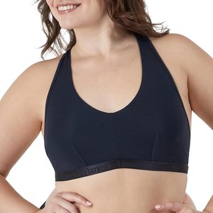 Débardeur noir pour femme, col en V, sans manches, tricoté, anti-humidité, extensible, pour l'entraînement, couleur unie, coupe classique, crop top - Product Image 2