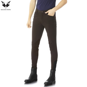 กางเกงขี่ม้าผู้ชายรุ่นล่าสุด กันลื่น กระชับสบาย ทรงสกินนี่ ยืดหยุ่น เหมาะสำหรับการแข่งขัน - Product Image 4