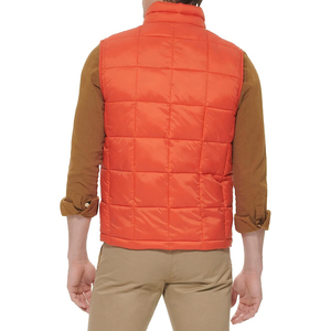 Chaleco Acolchado para Hombre, para Exteriores, Aislante, para Clima Frío, OEM, ODM, Venta al Por Mayor, Directo de Fábrica, Chaleco de Plumón con Contraste de Color - Product Image 3
