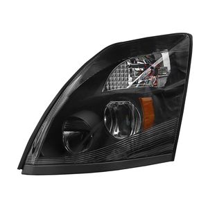 Faro a LED nero stile originale per VOLVO VNL 2004-2014, gruppo ottico abbagliante/anabbagliante per lato sinistro/conducente - Product Image 1