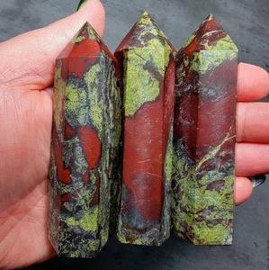 Obelisco de Ágata Natural Pulida con Diseño de Torre de Sangre de Dragón, Cristal de Gema, Varita de Punta, para el Hogar, Sanación, Amor, Feng Shui, Personalizado, Venta al por Mayor - Product Image 5