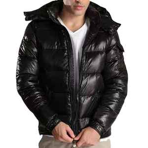 Chaqueta Acolchada Ligera para Hombre, Abrigo Casual de Invierno Cálido, Proveedor Mayorista de Fábrica, Fabricante OEM ODM, Plumón de Ganso - Product Image 1