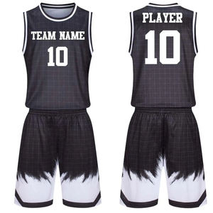 Uniformes de Baloncesto Transpirables de Alta Calidad y Cómodos, 100% Poliéster de Secado Rápido, Diseño Personalizado, Logotipo Personalizado, Unisex - Product Image 3