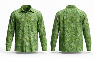 เดรสผ้าฝ้ายเนื้อนุ่มสำหรับผู้ชายเสื้อเชิ้ตแขนยาวพิมพ์ลายแบบกำหนดเองทันสมัยสินค้ามาใหม่ - Product Image 3