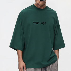 Camiseta de manga larga para hombre, hecha a medida, 100% algodón, transpirable, ligera, de corte holgado y estilo hip hop. - Product Image 4