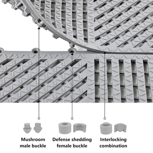 <b>Waterproof</b> Wear-resistant Bathroom Splicing PVC Plastic Anti-slip Floor <b>Mat</b> - Product Image 4