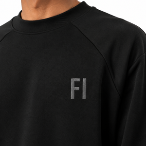 Ensemble de survêtement unisexe d'hiver en coton tricoté 100 %, comprenant un sweat à capuche oversize et un pantalon de jogging à jambe large avec passepoil contrastant, coupe décontractée - Product Image 5