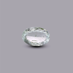 Natural Sky Blue Aquamarine 5.45 Carat Oval Faceted Loose Gemstone for Fine Jewelry - Product Image 1