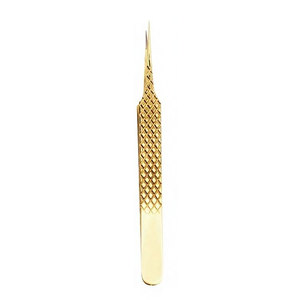 Pince à cils en acier inoxydable avec embout en microfibre, légère, pour extensions de cils, qualité supérieure, durable - Product Image 4