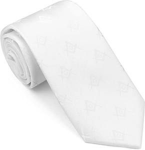 Wholesale New Design Masonic Regalia Long Silk Tie Custom Logo Handmade Solid Color Men Fashion - Product Image 1