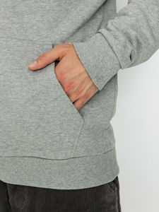 Sudadera con capucha oversize de moda urbana para hombre, con lavado ácido, efecto desgastado, pedrería y estilo vintage, con cremallera. Proveedor mayorista de sudaderas unisex. - Product Image 5