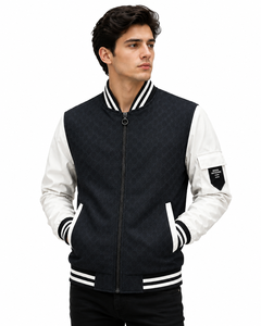 Wholesale Plus Size Eco-Friendly Canvas Windproof Coat <b>Men</b> Casual Outdoor Oversize Zippered Streetwear <b>Baseball</b> Stand Autumn - Product Image 4