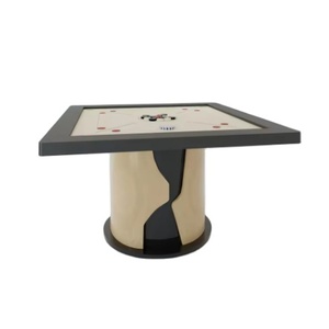 Table de Carrom Moderne de Luxe avec Base en Bois – Table de Jeu Durable pour la Maison, les Clubs et les Espaces de Loisirs - Product Image 1