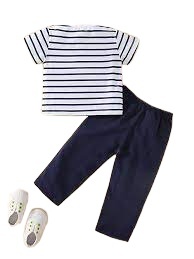 <b>Baby</b> <b>Clothes</b> Spring Suits Long Sleeve <b>Rainbow</b> Design Two Pieces Solid Outfits Set <b>Baby</b> <b>Clothes</b> - Product Image 5