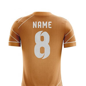 Uniforme de Fútbol de Primera Calidad, Personalizado, de Secado Rápido, Transpirable, 100% Poliéster, Manga Corta, Correa Ajustable, Logotipo Personalizado - Product Image 5