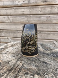 Custom Handmade Natural Horn Mug Buffalo Horn Drinking <b>Cup</b> Rustic Eco Friendly Drinkware For Outdoor <b>Camping</b> Travel And Home - Product Image 5