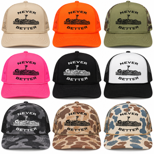 Casquette Trucker en Mousse Personnalisée avec Logo Brodé ou Imprimé, Chapeau Snapback en Maille Unisexe, Vente en Gros, Fabricant Vietnamien OEM ODM Promotionnel - Product Image 6