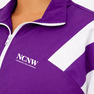 Chaqueta Cortavientos Casual NCNW Sorority, Chaqueta Impermeable para Exteriores, Chaqueta Ligera con Bordado para Mujer - Product Image 6