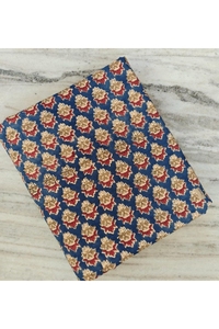 Tela de algodón reutilizable con estampado floral ecológico, diseño personalizado, estampado a mano, proveedor de pedidos al por mayor. - Product Image 2