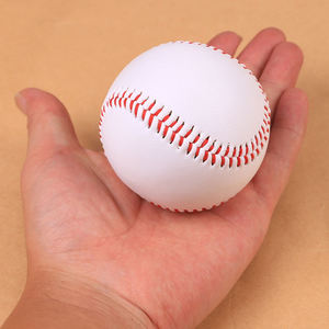 Ballon de baseball personnalisé de haute qualité en cuir véritable avec noyau en liège pour les matchs officiels, l'entraînement et la pratique, vente en gros, OEM - Product Image 2