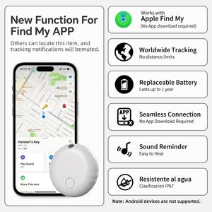 Localisateur de poche certifié F10 ROSH Find My Mini Anti Lost Tag Tracker portable <span class=keywords><strong>pour</strong></span> portefeuille <span class=keywords><strong>pour</strong></span> animaux de compagnie vélo <span class=keywords><strong>pour</strong></span> <span class=keywords><strong>iPhone</strong></span> - Product Image 2