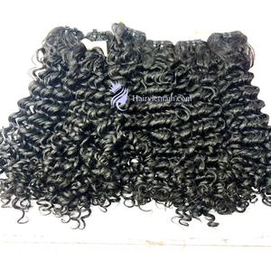 Vendedores de cabello crudo vietnamita de alta calidad más vendidos, trama de una sola máquina, estilos rizados profundos, cabello Remy ondulado Natural - Product Image 5