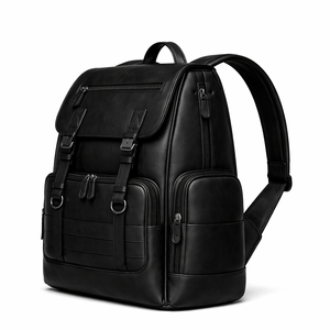Premium Handmade Leather Backpack with High-Quality Craftsmanship, Spacious <b>Storage</b> and Comfortable Carrying System - Product Image 3